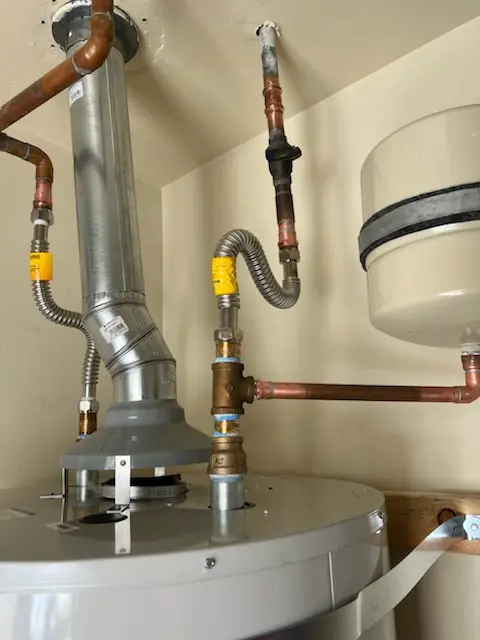 Water heater installation and plumbing repair in Marksboro