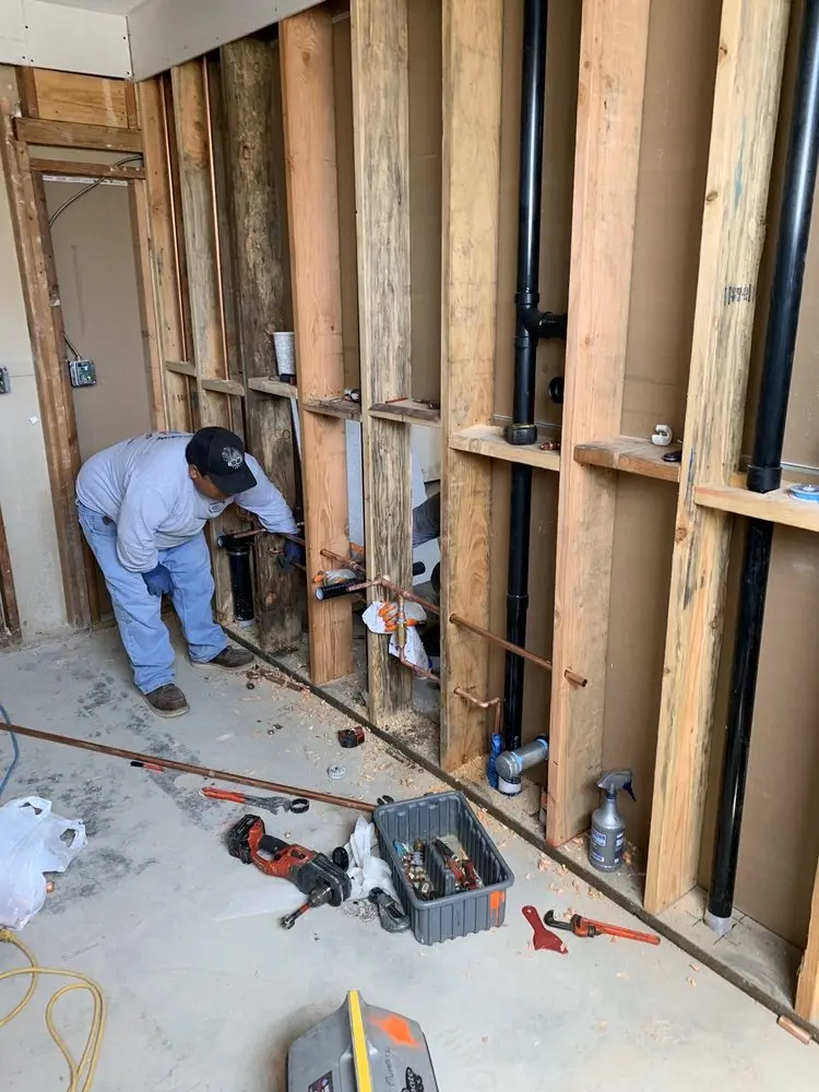 Commercial rough-in plumbing for Gas Line Repair in Marksboro
